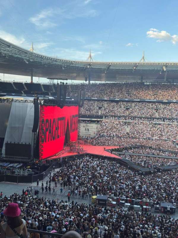 Stade de france, bloc: T7, rangée: 50, place: 13
