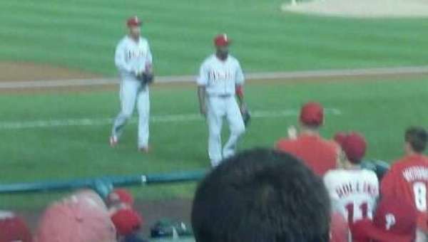 Nationals Park, bloc: 115, rangée: J, place: 5