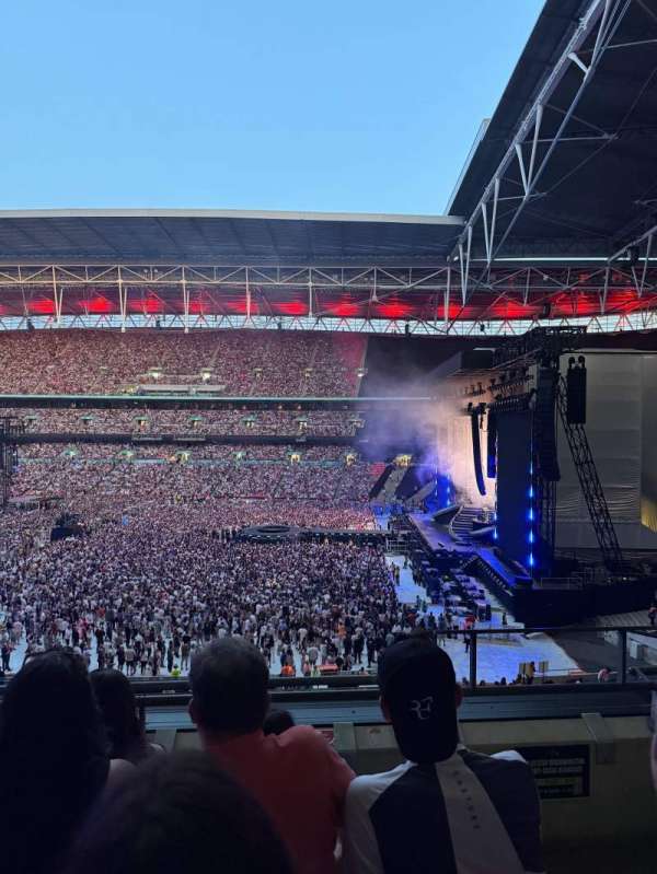 Wembley Stadium, bloc: 249, rangée: 4, place: 232