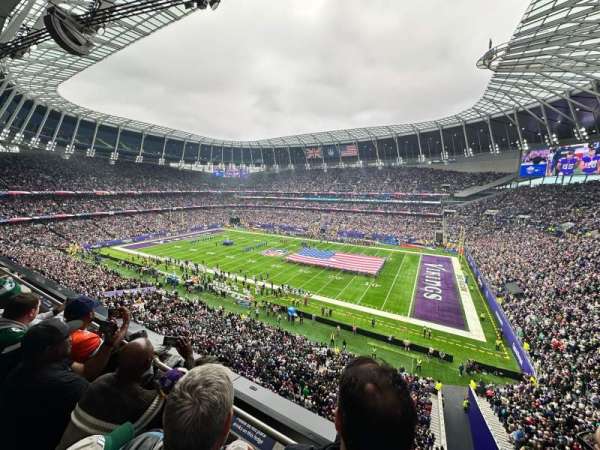 Tottenham Hotspur Stadium, bloc: 501, rangée: 2, place: 64