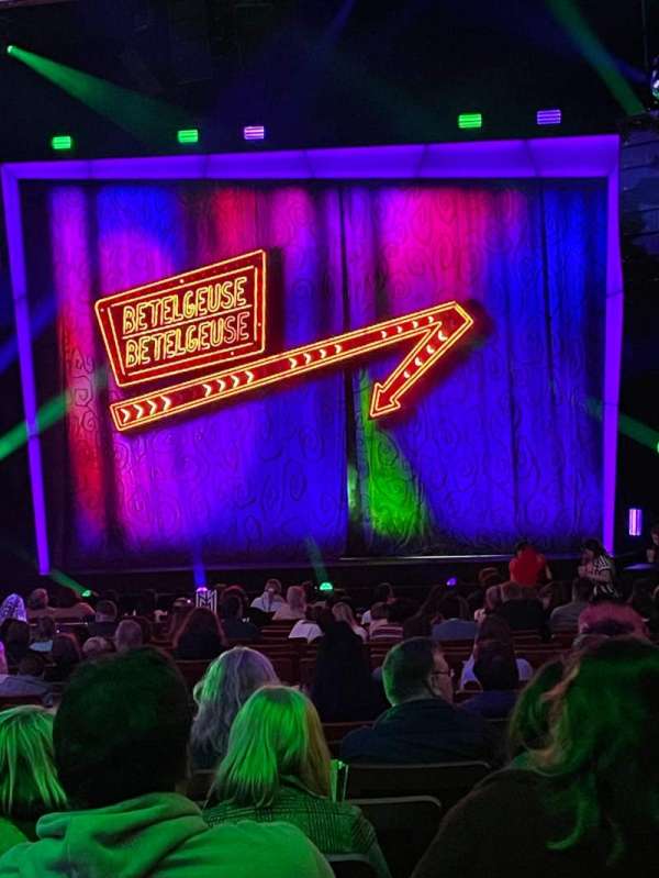 Regent Theatre, Melbourne, bloc: Stalls, rangée: P, place: 49