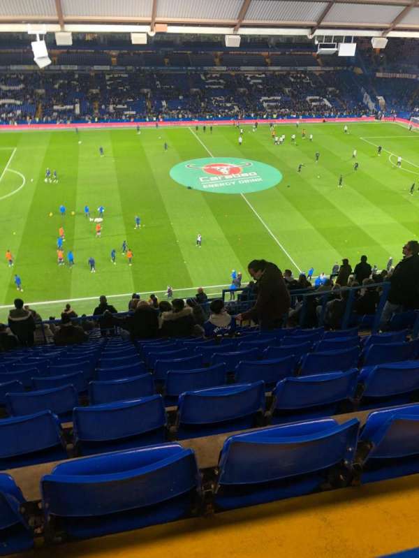 Stamford Bridge, bloc: East stand upper 3, rangée: 26, place: 128