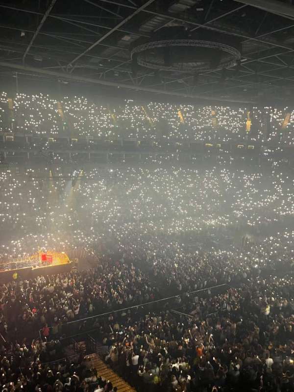 The O2, London, bloc: 401, rangée: A, place: 473