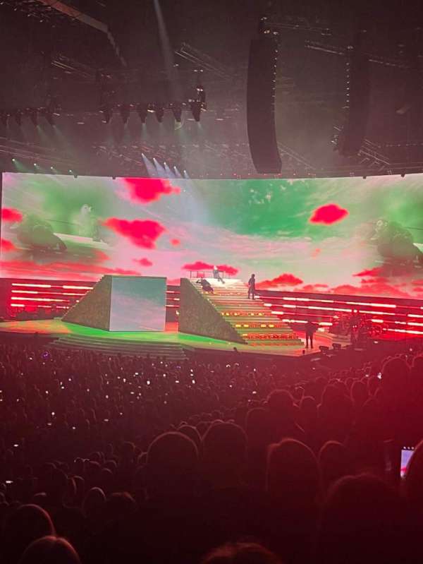 The O2, London, bloc: 110, rangée: G, place: 228