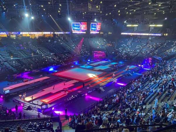 Accor Arena, bloc: Balcon M, rangée: 86, place: 8