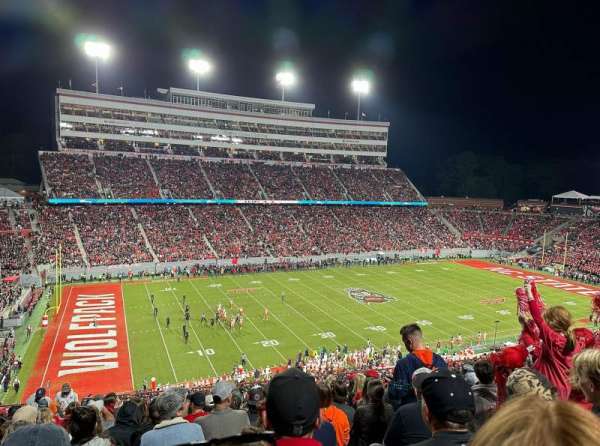 Carter-Finley Stadium, bloc: 15, rangée: S, place: 14