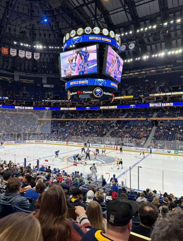 KeyBank Center, bloc: 104, rangée: 16, place: 8