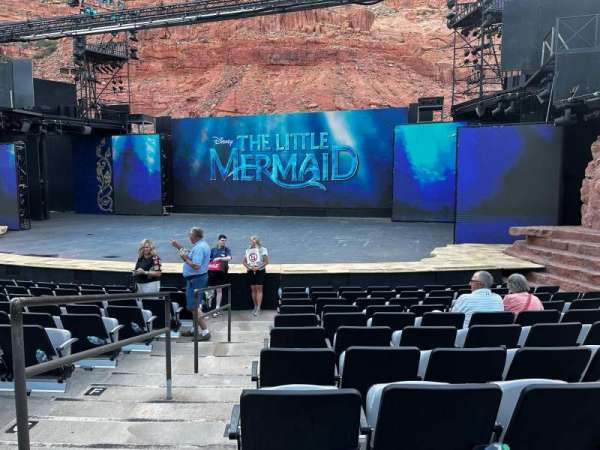 Tuacahn Amphitheater, bloc: Center right, rangée: J, place: 1