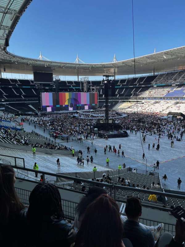 Stade de France, bloc: X5, rangée: 38, place: 26