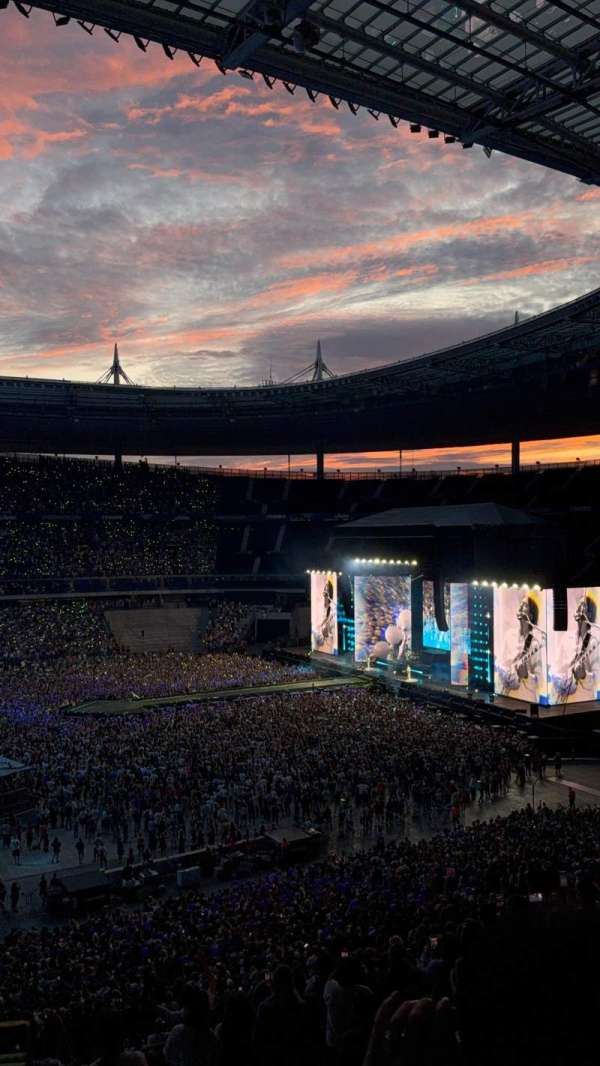 Stade de France, bloc: E9, rangée: 49, place: 15