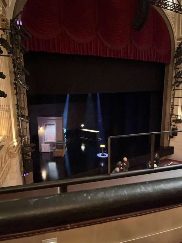 Samuel J. Friedman Theatre, bloc: Mezzanine L, rangée: BB, place: 3
