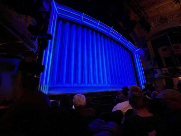 Shubert Theatre, bloc: Orchestra L, rangée: F, place: 7