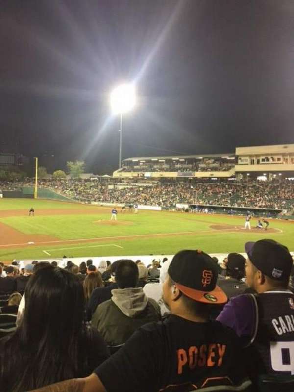 Sutter Health Park, bloc: 119, rangée: 24, place: 13-14