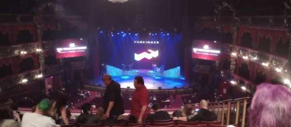 The Venetian Theatre, bloc: 11, rangée: BJ, place: 20