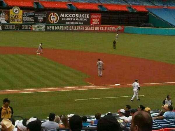 Hard Rock Stadium, bloc: Old 145, rangée: 23, place: 7