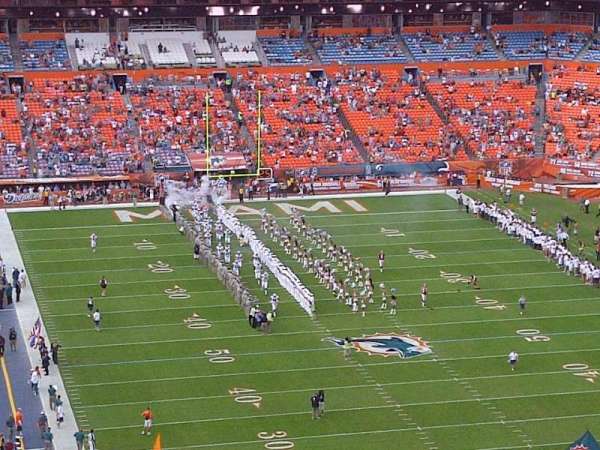 Hard Rock Stadium, bloc: Old 430, rangée: 30, place: 10