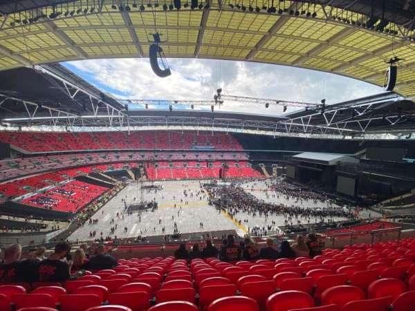 Wembley Stadium, bloc: 502, rangée: 10, place: 60