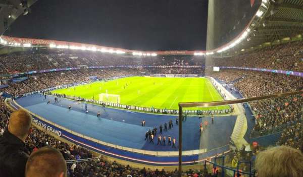 Parc des Princes, bloc: 314, rangée: 5, place: 10