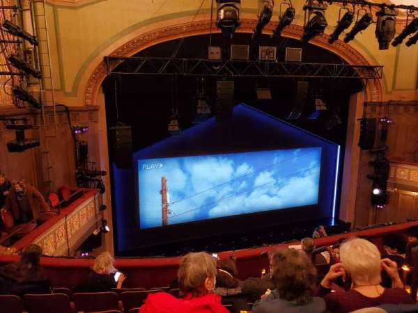 Booth Theatre, bloc: Mezzanine L, rangée: F, place: 7