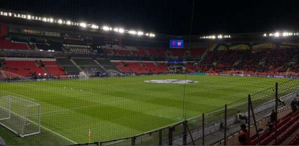 Fortuna Arena, bloc: 119, rangée: 24, place: 11