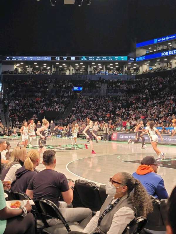 Barclays Center, bloc: 19, rangée: e, place: 13
