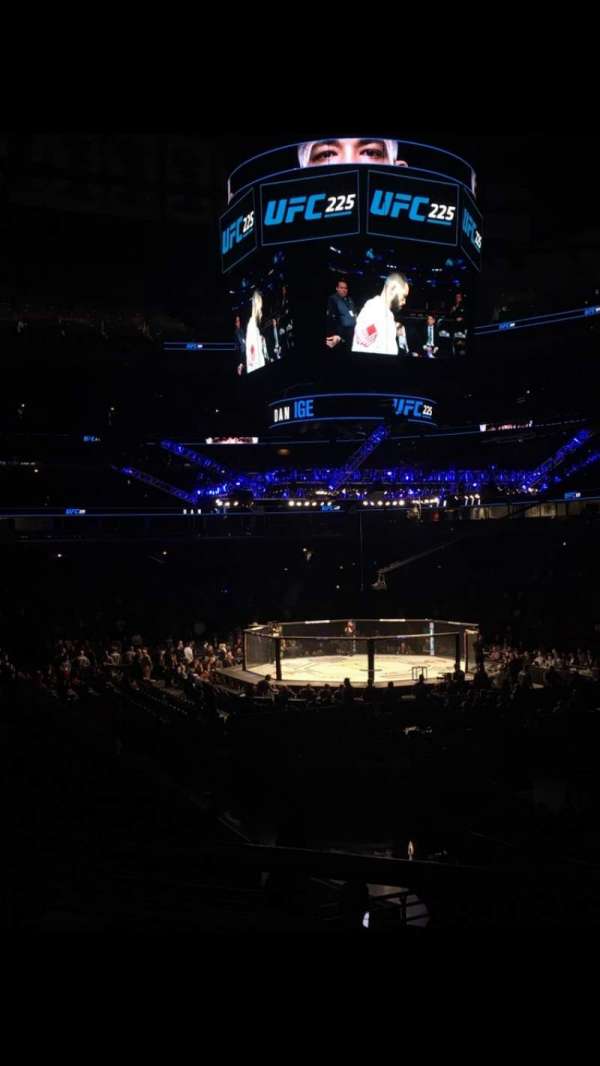 United Center, bloc: 108, rangée: 16, place: 7