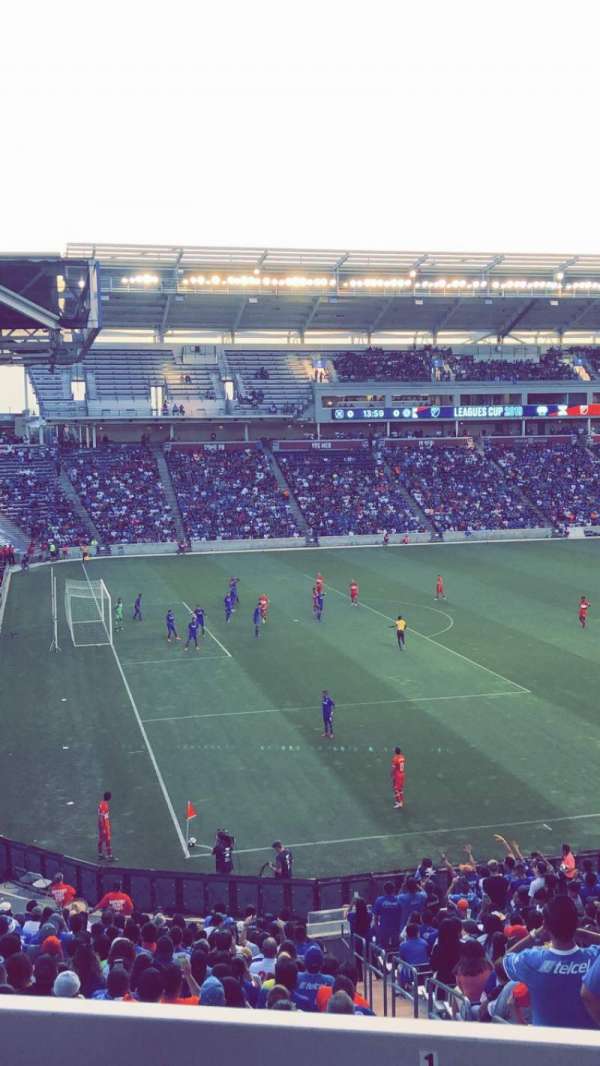 SeatGeek Stadium, bloc: 132, rangée: 25, place: 5