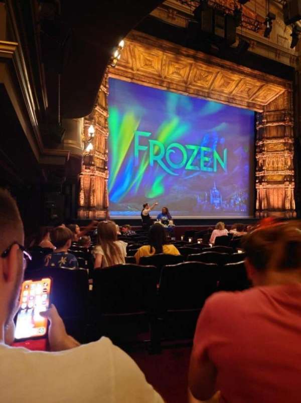 Theatre Royal Drury Lane, bloc: Stalls, rangée: N, place: 44