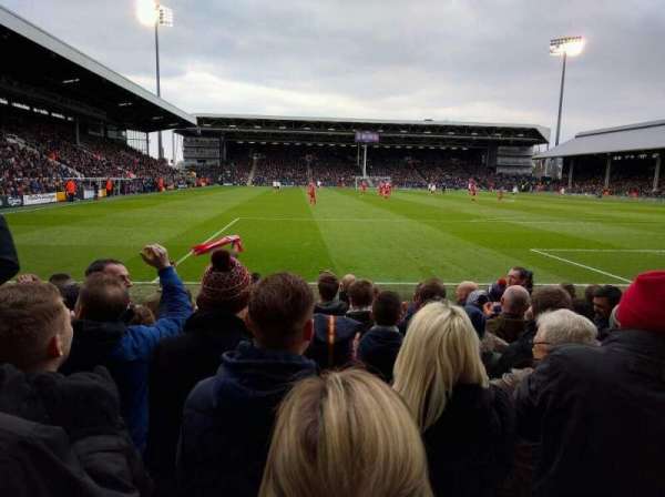 Craven Cottage, bloc: P5, rangée: I, place: 110