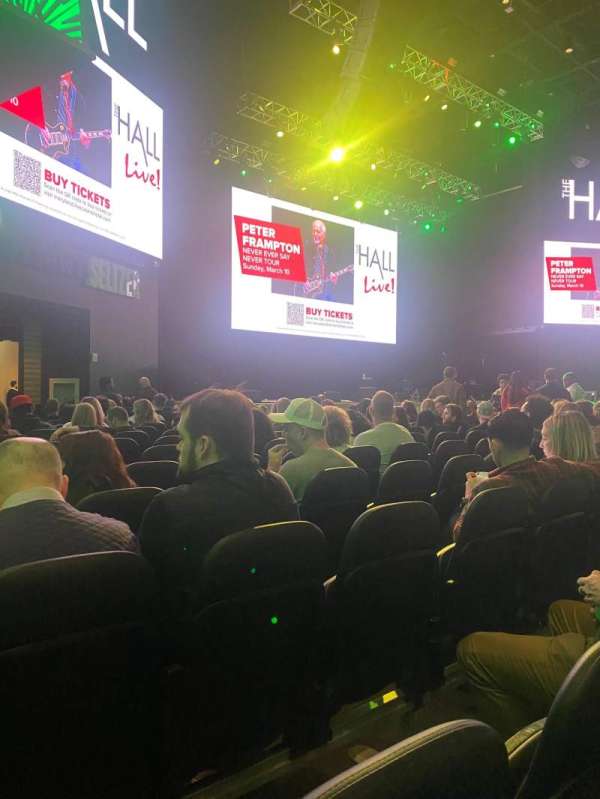 The HALL at Live!, bloc: 103, rangée: L, place: 16
