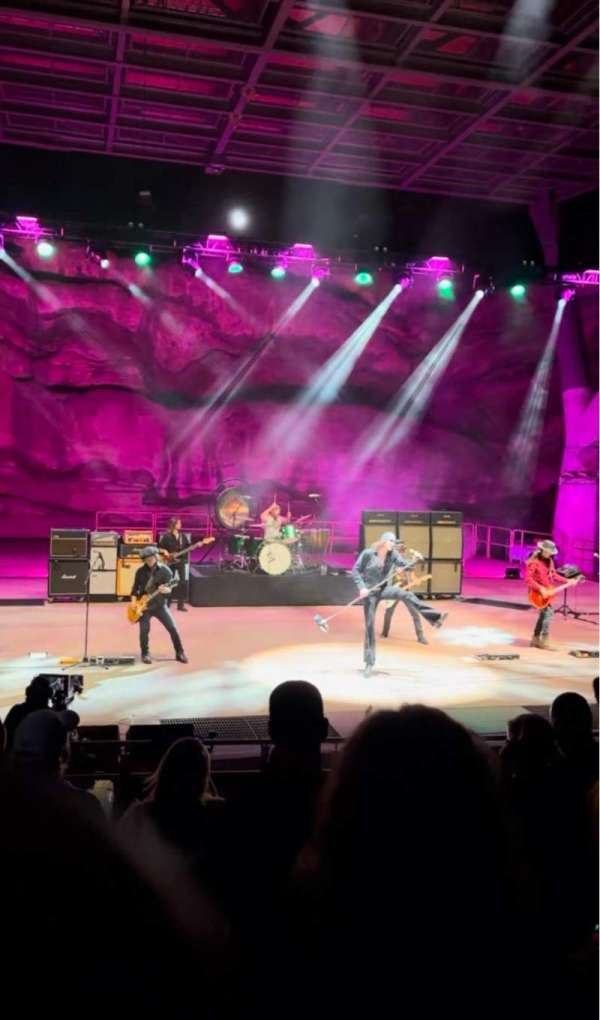 Red Rocks Amphitheatre, bloc: Left, rangée: 5, place: 57