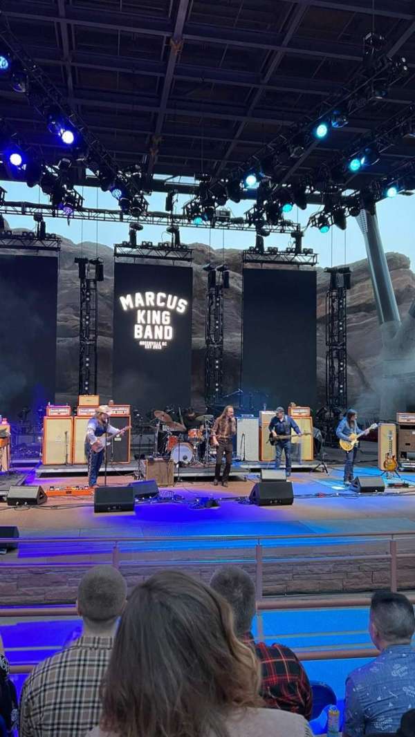 Red Rocks Amphitheatre, bloc: Left, rangée: 4, place: 51