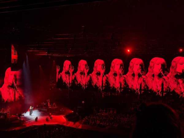 Accor Arena, bloc: Gradin O, rangée: 1, place: 28