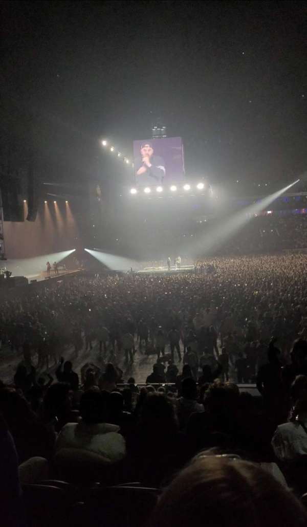 Paris La Défense Arena, bloc: 103, rangée: 20, place: 35