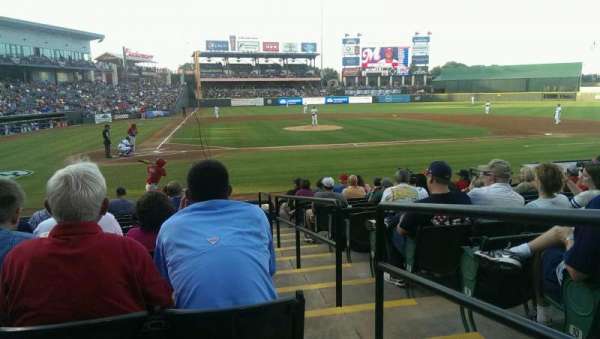 Dell Diamond, bloc: 121, rangée: 12, place: 22