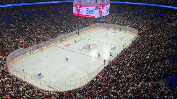 Centre Bell, bloc: 307, rangée: A, place: 3