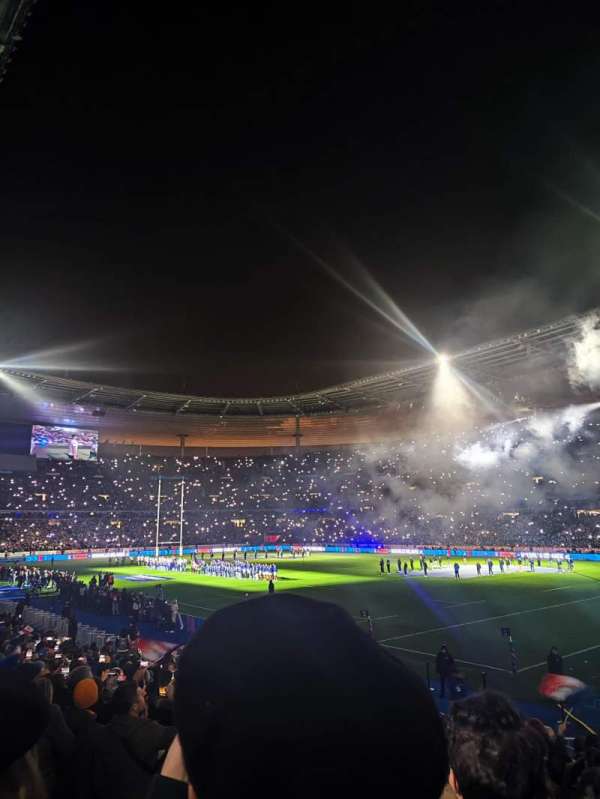 Stade de France, bloc: X8, rangée: 18, place: 3