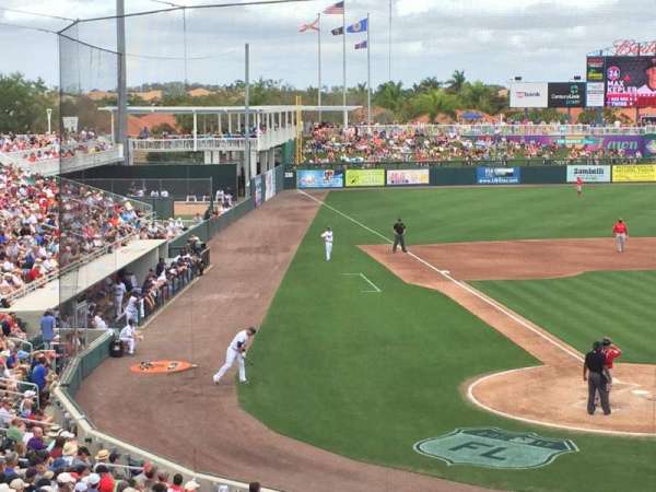 Hammond Stadium at Lee County Sports Complex, bloc: 207, rangée: 7, place: 7
