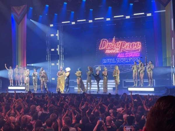 Accor Arena, bloc: Gradin F, rangée: 26, place: 16