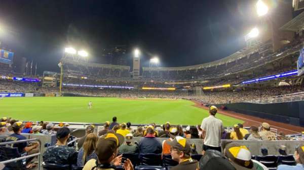 Petco Park, bloc: 126, rangée: 5, place: 16
