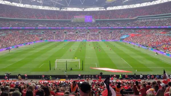 Wembley Stadium, bloc: 111, rangée: 44, place: 258