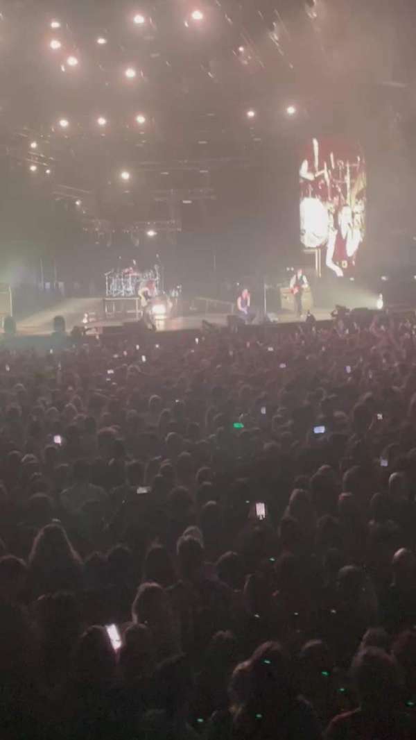 Accor Arena, bloc: Gradin P, rangée: 23, place: 4