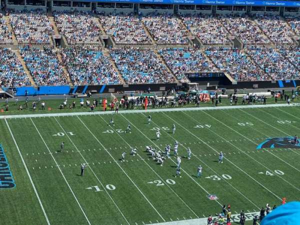Bank of America Stadium, bloc: 546, rangée: 11, place: 20