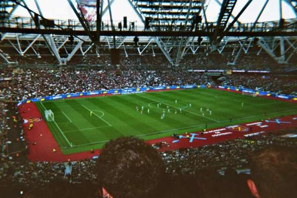 London Stadium, bloc: 203, rangée: 69, place: 580