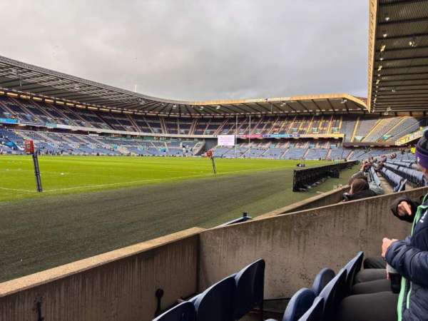 Murrayfield Stadium, bloc: S1, rangée: C, place: 7