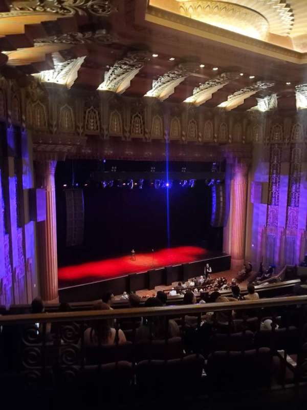 The Wiltern, bloc: MEZZANINE L, rangée: A, place: 1