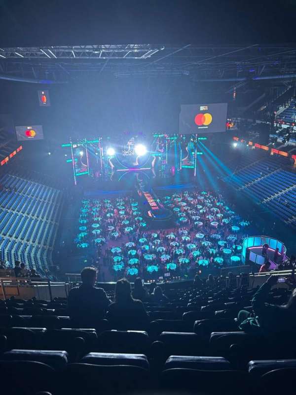 The O2, London, bloc: 411, rangée: Q, place: 693