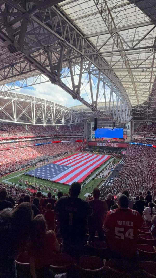 State Farm Stadium, bloc: 423, rangée: 10, place: 10