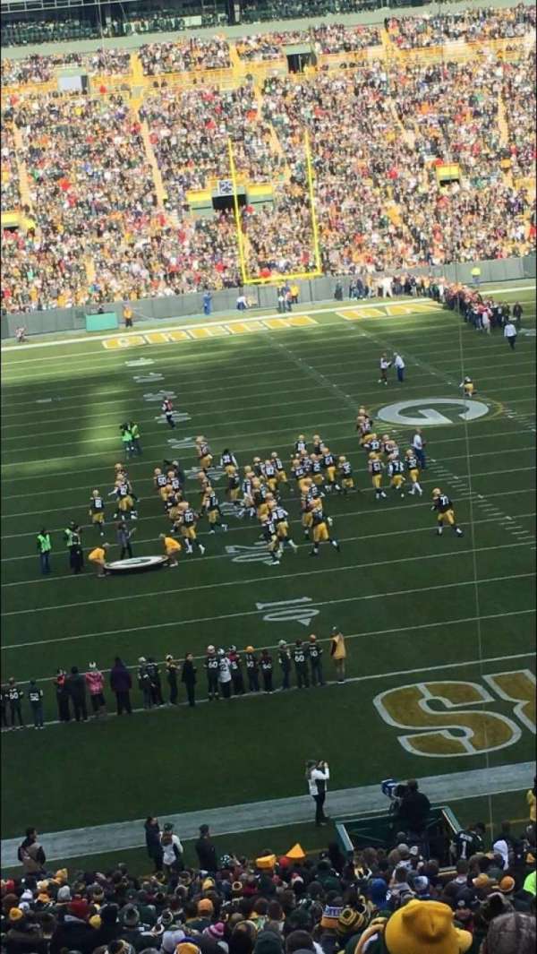 Lambeau Field, bloc: 136
