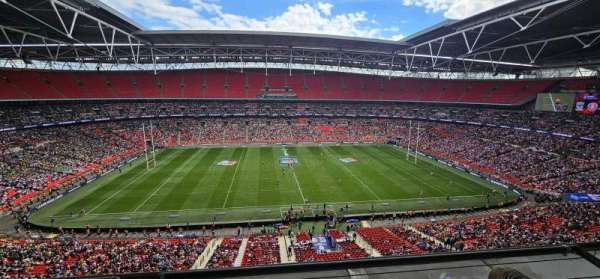 Wembley Stadium, bloc: 501, rangée: 2, place: 22